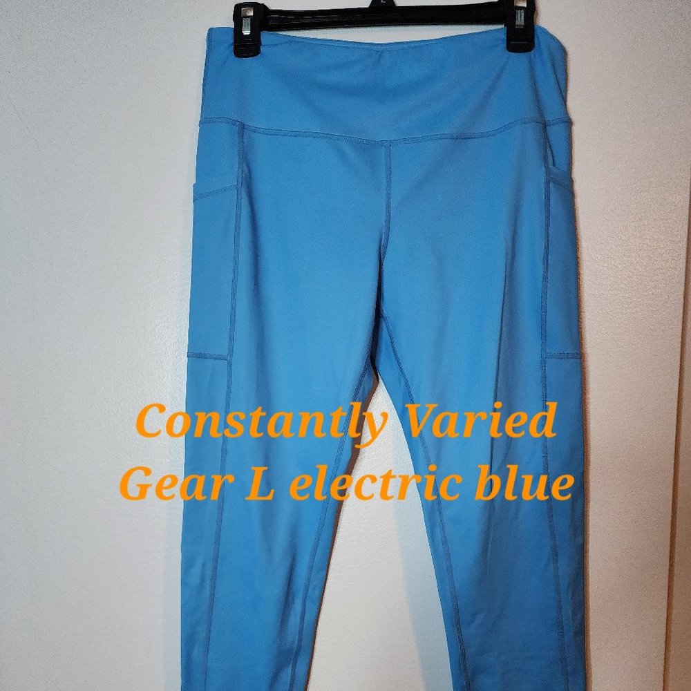 Constantly Varied Gear size L blue legging